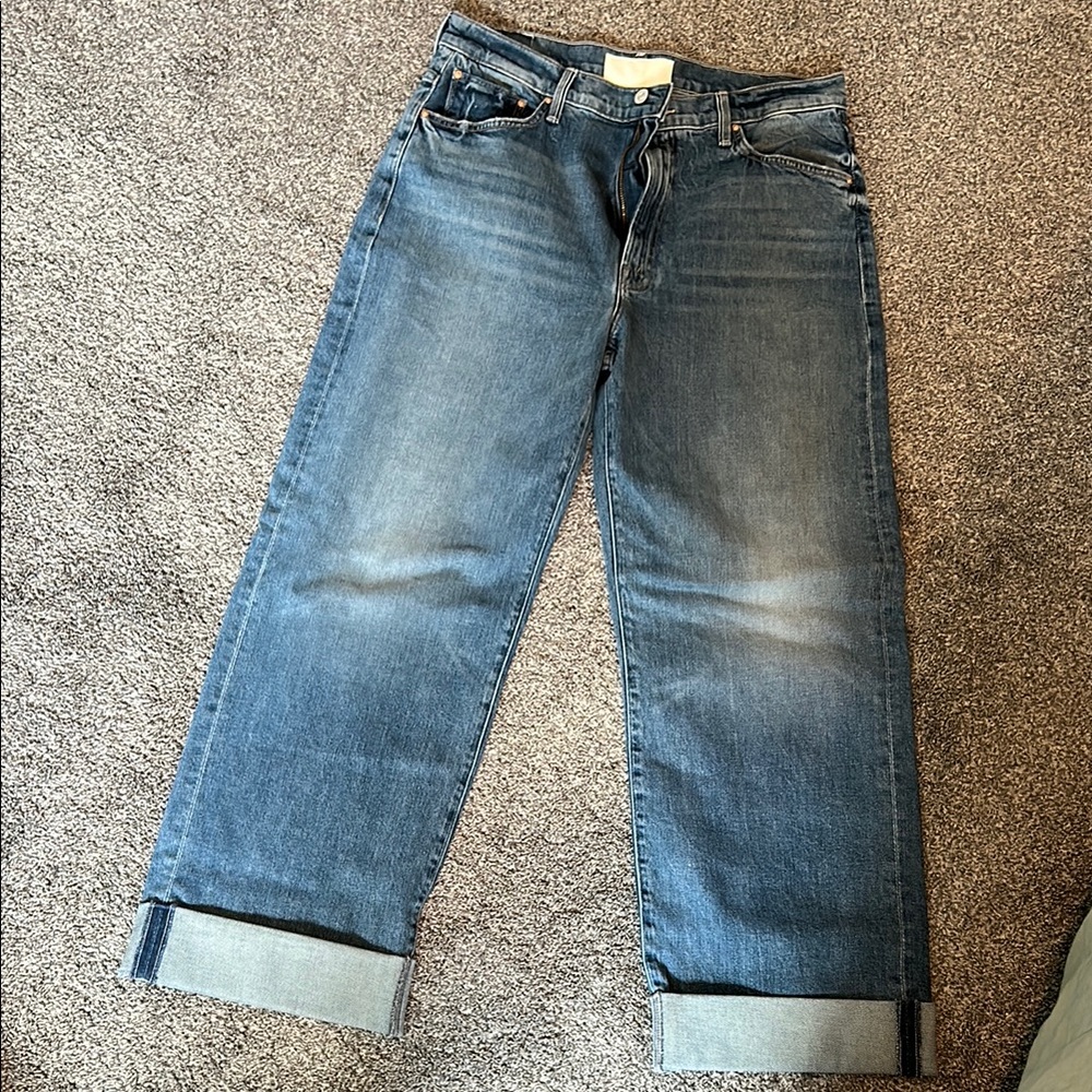 MOTHER Light Blue Denim Jeans